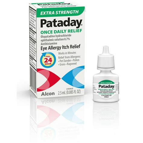 Eye product that contains ingredients such as ketotifen and olopata