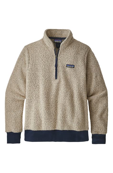 Patagonia Patterned Quarter Zip