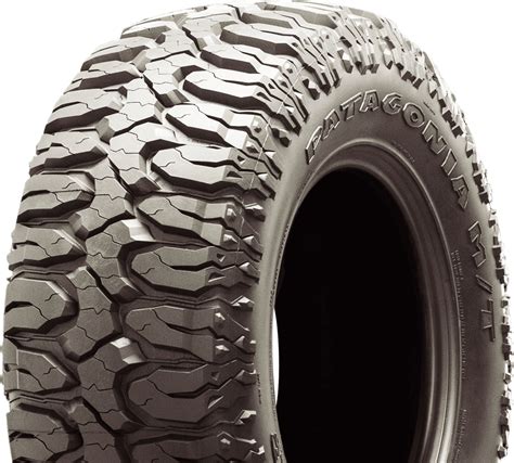 The Milestar Patagonia M/T 02 is built to conquer the most challenging off-road conditions. This mud-terrain tire is designed for those who seek the thrill of the unbeaten path, offering superior durability and an aggressive tread pattern for outstanding traction in mud, gravel, and rocky terrains. Its robust construction is reinforced to ...