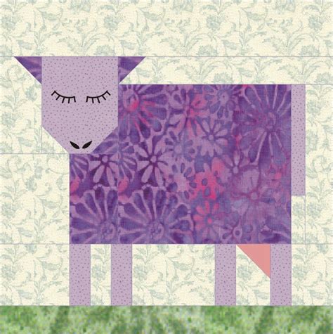 Patch Cow Quilt Block Pattern Etsy