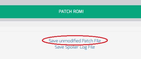 Patch Files - OoT Randomizer Wiki