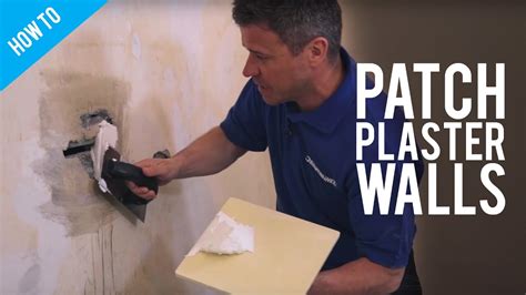 Patch Plastering Hardwall - YouTube