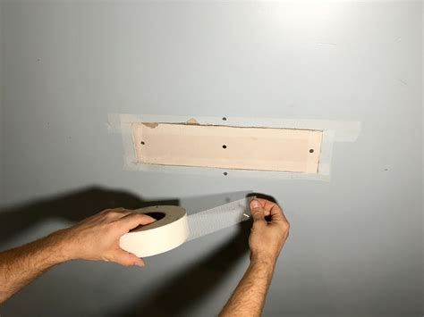 Patch drywall. The tools you can use to do this are a utility knife or an oscillating tool with a blade that can cut drywall. I found the oscillating tool easier to use ... 