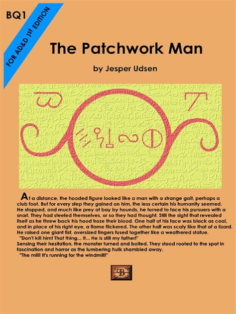 Download Patchwork Man By Db Martin