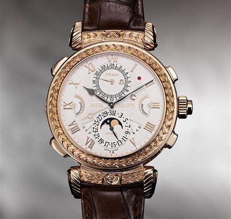 The Patek Philippe Grandmaster Chime celebrates the 175th anniversary of the manufacture in a limited edition of seven watches. Six of them will be sold to long-standing collectors of Patek Philippe timepieces. The seventh one will be on display at the Patek Philippe Museum.Web
