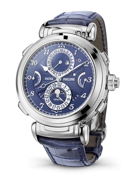 The Most Valuable Wristwatch. The Grandmaster Chime 6300A-010 is the collection's most exclusive timepiece. Patek Philippe created this one-off masterpiece specifically for the Only Watch auction in 2019. What makes this watch truly special is its use of stainless steel instead of precious metal. 