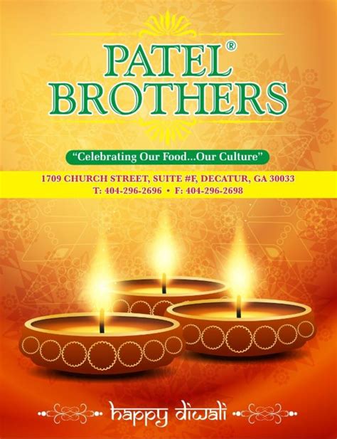 PATEL BROTHERS DIWALI SALE! Love our weekly deals? Then like our page to make sure you don't miss out on the savings! Deals start from 11/1 through.... 