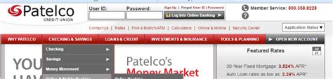 Patelco online. We also offer all the latest in online, mobile and phone banking services – with no hidden fees or charges. 2. Loan solutions for every stage of life ... Patelco Credit Union has contracted with CFS to make non-deposit investment products and services available to credit union members. Patelco Credit Union. PO Box 2227. 