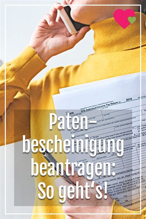 Patenbescheinigung beantragen - alle Infos FOCUS.de