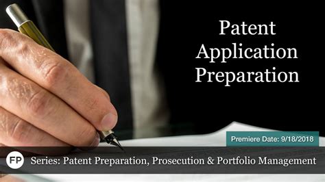 Patent Preparation & Prosecution Professionals (Attorneys and/or …