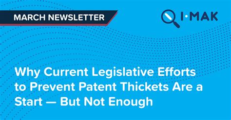 Patents Matter - Current Legislation