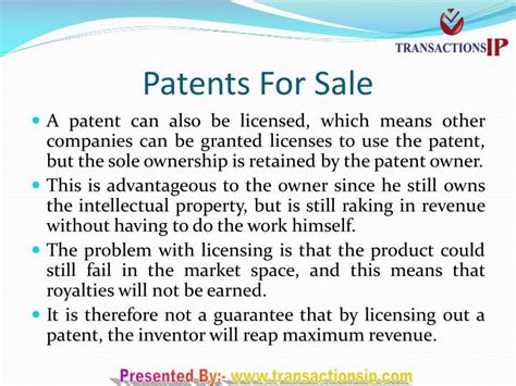Patents for sale. Things To Know About Patents for sale. 