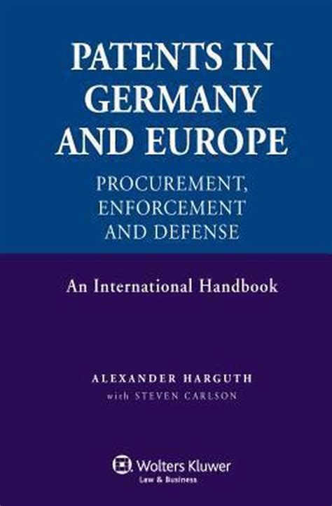 Patents in germany and in europe procurement enforcement and defense an international handbook. - A guide to the project management body of knowledge pmbok guidefourth edition gt the project mgmt body of kn.