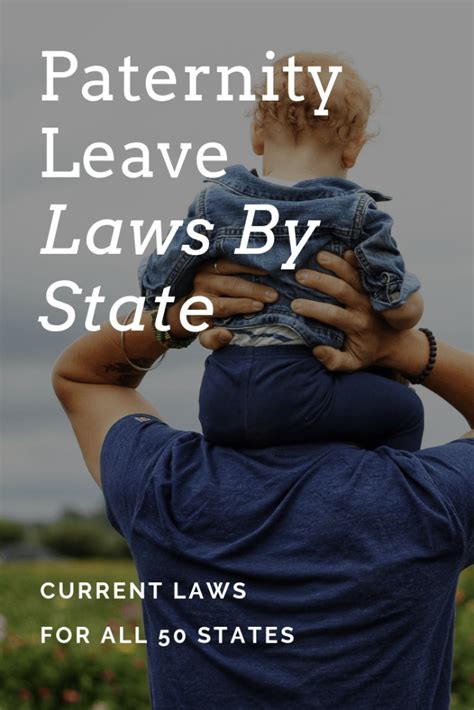 Paternity leave laws by state (Details on all 50)