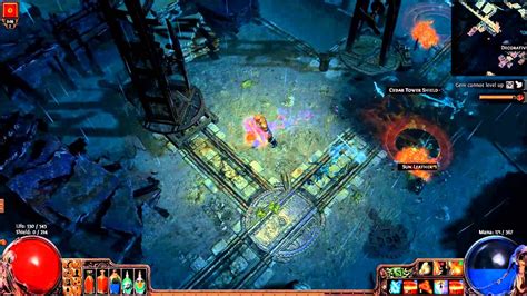 Path of Exile How to level a Discharge Build YouTube