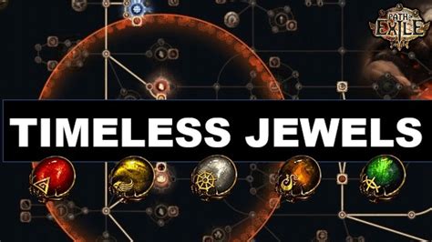 Jun 17, 2023 · Timeless Jewel is the basetype of a set of five unique jewels that can alter the passive tree nodes. Contents 1 Mechanics 1.1 Conquered 1.2 Non-unique Timeless …. 