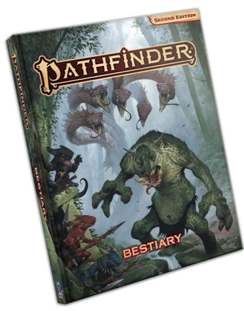 Aug 18, 2023 · Bestiary 2, a Pathfinder Roleplaying Game, Second Edition sourcebook, was released in May 27, 2020. With more than 350 classic and brand new monsters, this 320-page hardcover rulebook greatly expands on the foes found in the Pathfinder Bestiary. . 