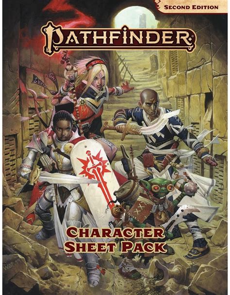 Pathfinder Second Edition Character Sheet Pack Imaginary Adventures