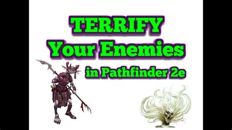 Pathfinder demoralize. Attempt an Intimidation check to Demoralize all enemies within 30 feet. Each creature that becomes frightened additionally takes a –1 circumstance penalty to the attack roll or skill you boasted about for 1 minute. If at least one creature becomes frightened, you gain a +1 status penalty to the attack roll or skill you boasted about for 1 ... 
