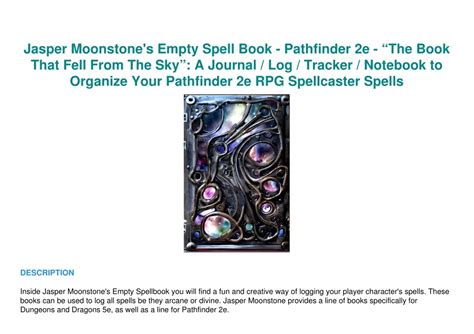 Pathfinder spell book.  He cannot prepare any spell not recorded in his spellbook except ...