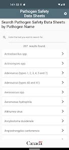 Pathogen Safety Data Sheets Android Apps on Google Play