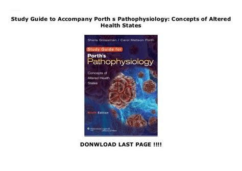 Pathophysiology concepts of altered health states 8th edition study guide. - Volvo penta manuale officina aq 170.