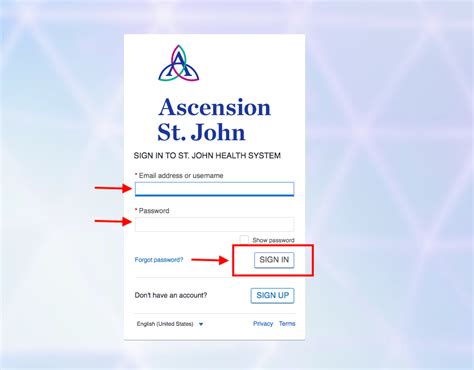 If you have difficulty in the Ascension St. John Patient Portal with logging in, creating your account or navigating the site, help is available 24 hours a day by calling 1-877-621-8014. If you encounter issues with the Ascension St. John Appointment Check in and Bill Pay portal, please call your local Provider’s office for assistance..