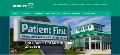 Patientfirst com my account. South Jersey Locations. Patient First operates Neighborhood Medical Centers across the Mid-Atlantic region. Every center is open 365-days a year from 8am to 8pm. Walk-in, no appointment necessary. Patient First provides a full range of urgent care and primary care services throughout New Jersey. 