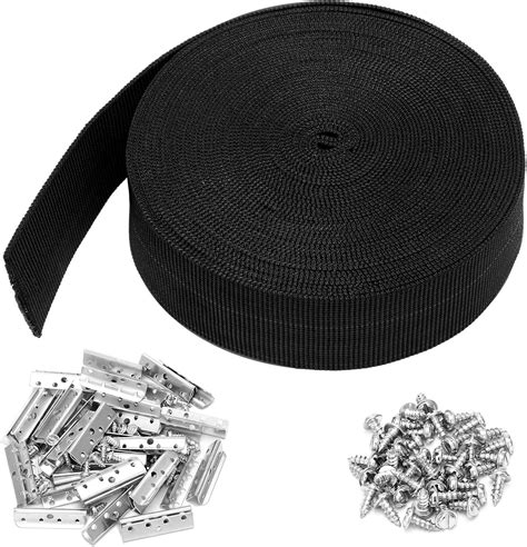 Patio chair strap repair kit.  Get free samples.  These include a screwdriver, prefer...