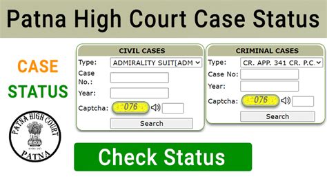 Patna case status.  * Case TypeSelect Case Type Compulsory FieldSelect. Patna High Court High ...