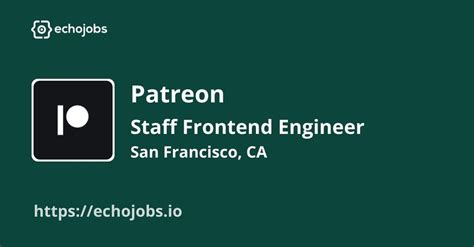 Patreon is hiring Staff Frontend Engineer, Growth - Reddit