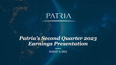 Patria Investments: Q2 Earnings Snapshot