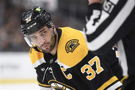 Patrice Bergeron, Boston Bruins forward and captain, announces retirement after 19 seasons