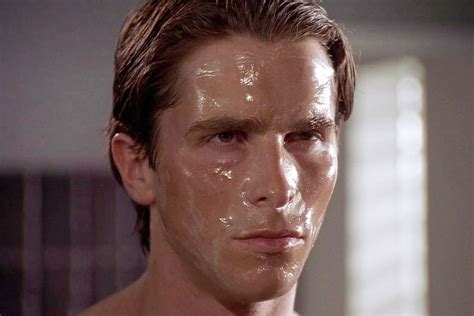 Patrick bateman skincare routine. And I'm not sure I'm gonna get away with it this time. I guess I'll uh, I mean, ah, I guess I'm a pretty uh, I mean I guess I'm a pretty sick guy. So, if you get back tomorrow, I may show up at Harry's Bar, so you know, keep your eyes open. Patrick Bateman : … 
