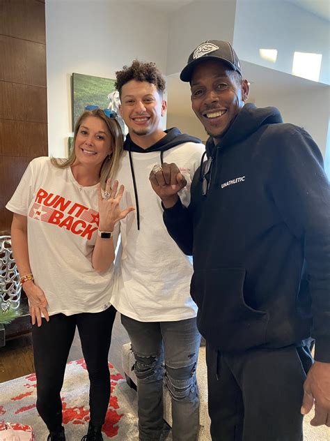 Patrick mahomes parents photo. 02-11-2023 • 4 min read Patrick Mahomes is putting together one of the most illustrious quarterback careers in NFL history. Sunday will mark his third Super Bowl appearance, and he already has... 