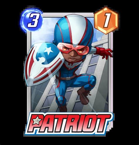 Patriot - Marvel Snap Card Database