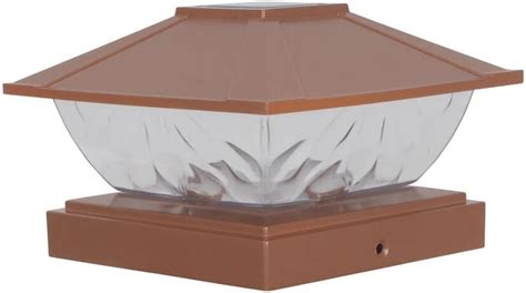 Patriot Lighting Solar Integrated LED Lakota Copper Post Cap …