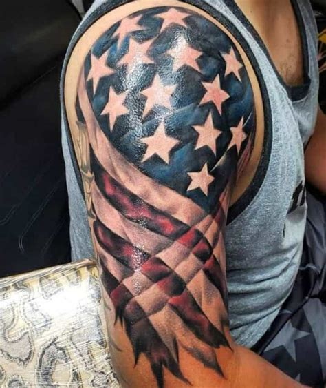 Patriotic sleeve tattoo designs. Check out our patriotic sleeve tattoo selection for the very best in unique or custom, handmade pieces from our tattooing shops. ... American Traditional Tattoo Eagle, USA Flag Tattoo, Tattoo Flash, Old School Tattoo, Tattoo Gift, Tattoo Design, Patriotic Tattoo Shirt (547) $ 25.98. Add to Favorites ... 