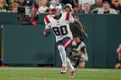 Patriots’ Kayshon Boutte earns praise after conspicuous lack of playing time