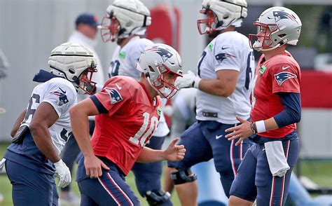 Patriots missing 2 starters at Wednesday practice before Commanders game