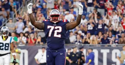Patriots move to retain restricted free agent OT Yodny Cajutse on 1-year deal