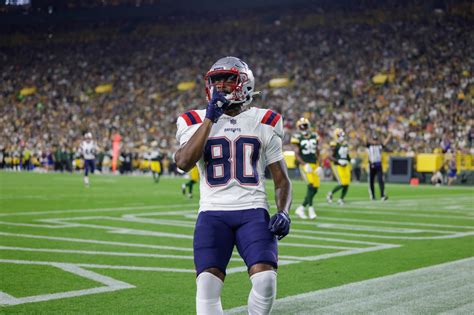 Patriots rookie WR Kayshon Boutte breaks inactive streak, defensive leader out