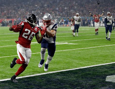 Patriots vs falcons super bowl. Feb 6, 2017 · BBC Sport. The New England Patriots produced the greatest comeback in Super Bowl history to beat the Atlanta Falcons 34-28 in overtime and claim a fifth title in the most dramatic of circumstances ... 