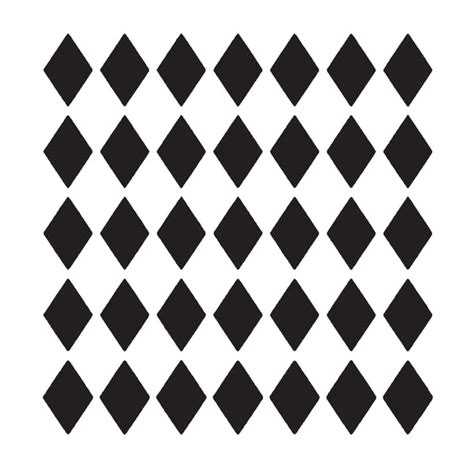 Pattern 10 Mil Clear Mylar Reusable Stencil Pattern Go