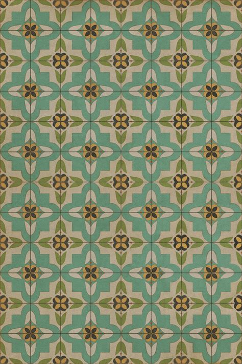 Pattern 33 I Am Not a Bumblebee - vinyl floor cloth - Pura Vida …