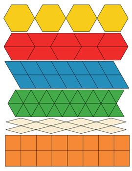 Pattern Block Printables Pdf Printable Word Searches