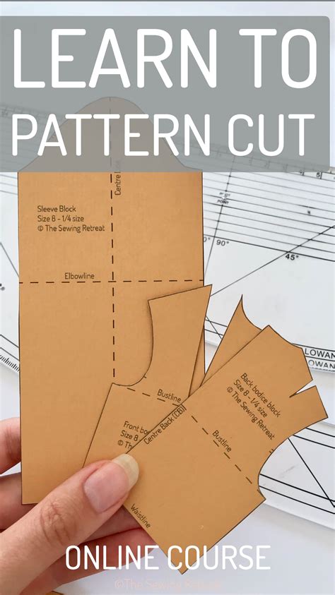 Pattern Cutting For Beginners Online Course Project Patterns
