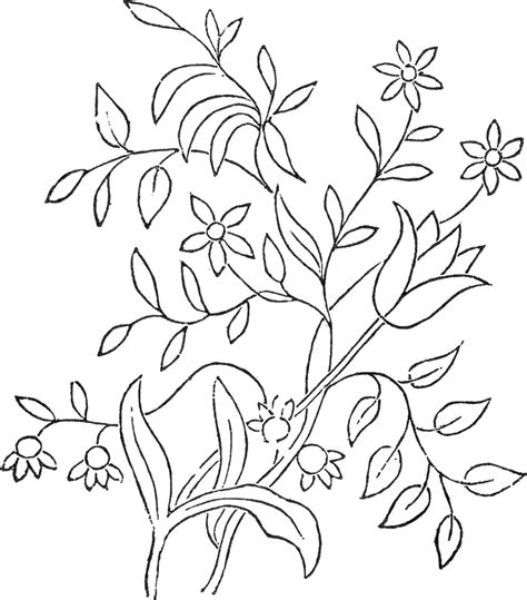 Pattern Embroidery Designs Drawing
