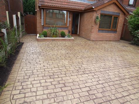 Pattern Imprinted Concrete Driveways in Bury Patterned Imprinted
