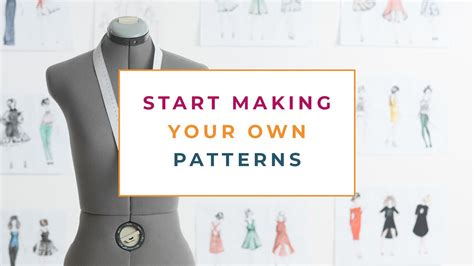 Pattern Making How To Start Making Your Own Patterns The Creative